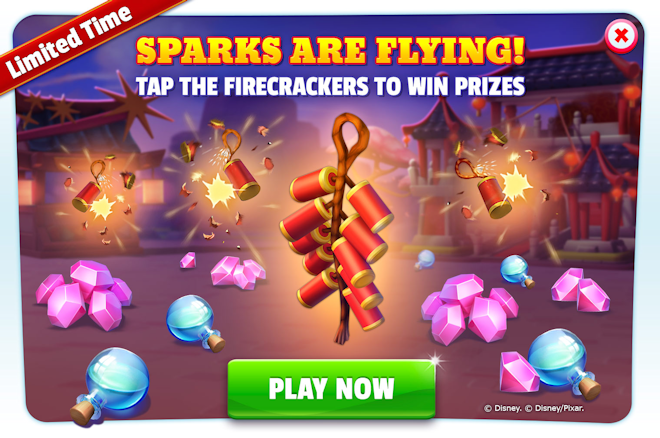 firecracker fun mini event in disney magic kingdoms game firecracker fun mini event in disney magic kingdoms game