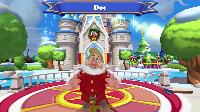 which characters collect for doc in disney magic kingdoms game