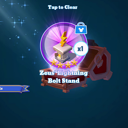 Zeus Lightning Bolt Stand Disney Magic Kingdoms Wiki Fandom