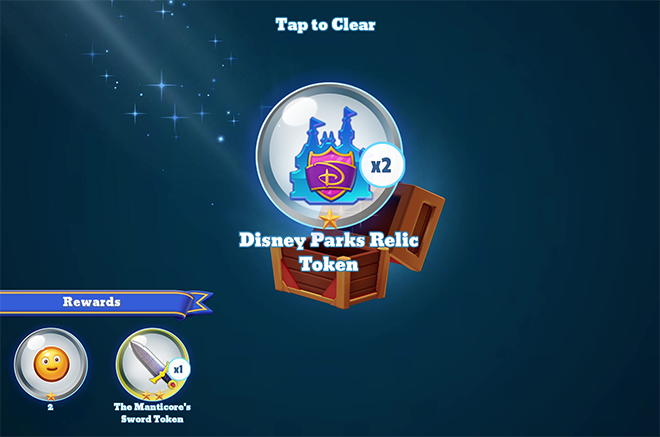 disney magic kingdom character tokens
