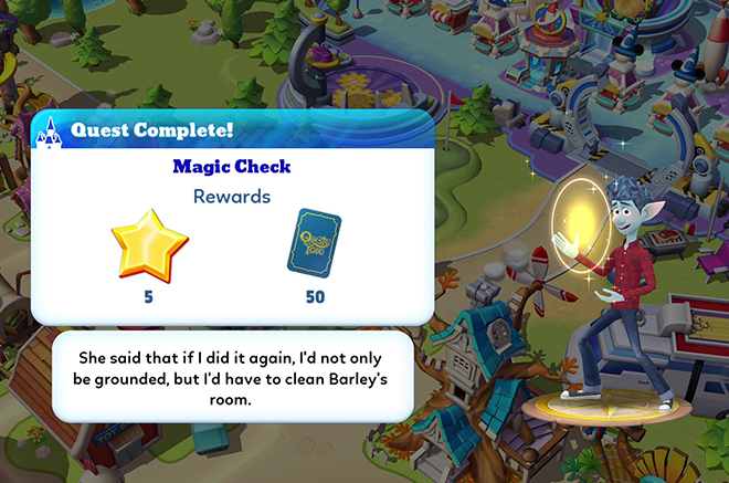 disney magic kingdom why am i not getting more goofy quests