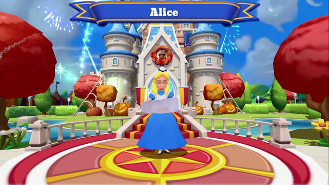 disney magic kingdom game alice