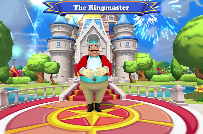characters used disney magic kingdoms tower challenge