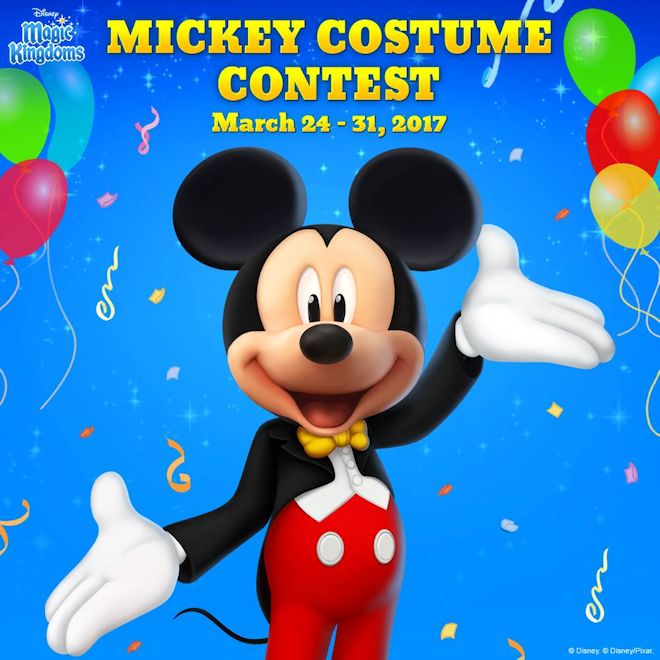 Mickey Costume Contest 2017 | Disney Magic Kingdoms Wiki | FANDOM