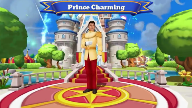 disney magic kingdom prince charming