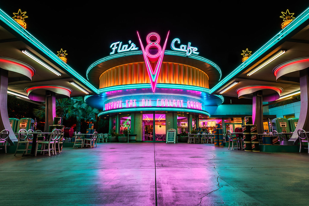 Flo's V8 Cafe | Disney Parks Wiki | Fandom
