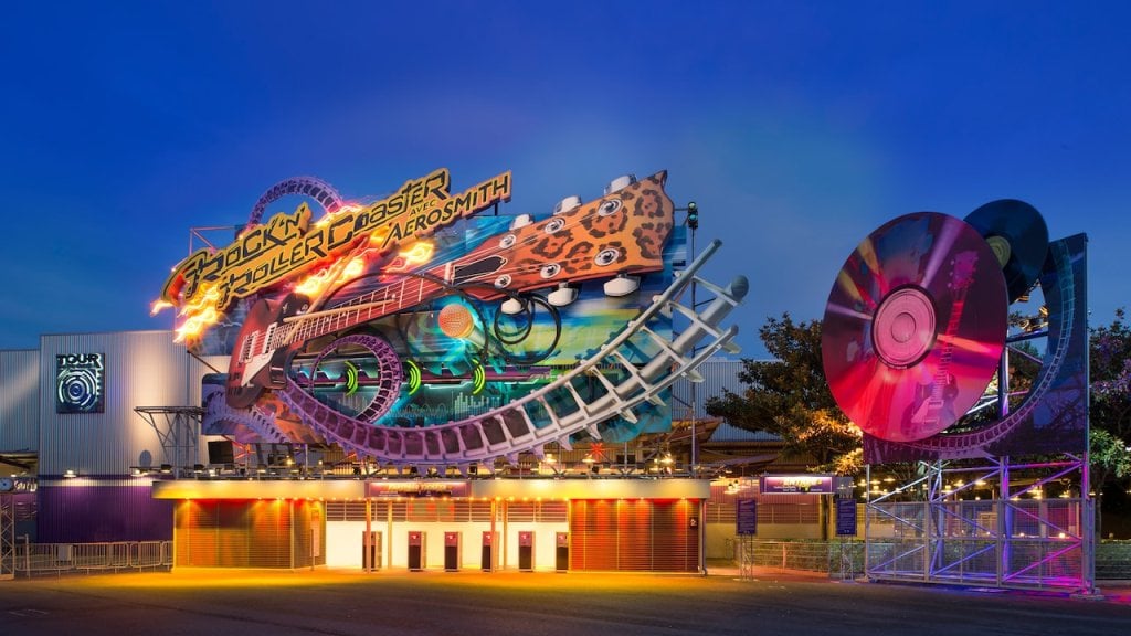 Rock N Roller Coaster Starring Aerosmith Disney Parks Wiki Fandom - roblox disneyland paris