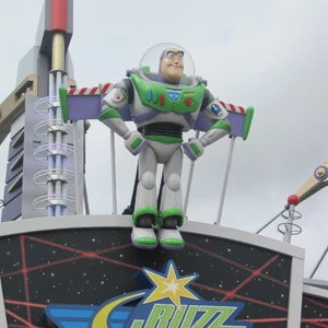 buzz lightyear toy with laser gun