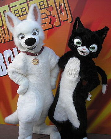 disney bolt mittens plush