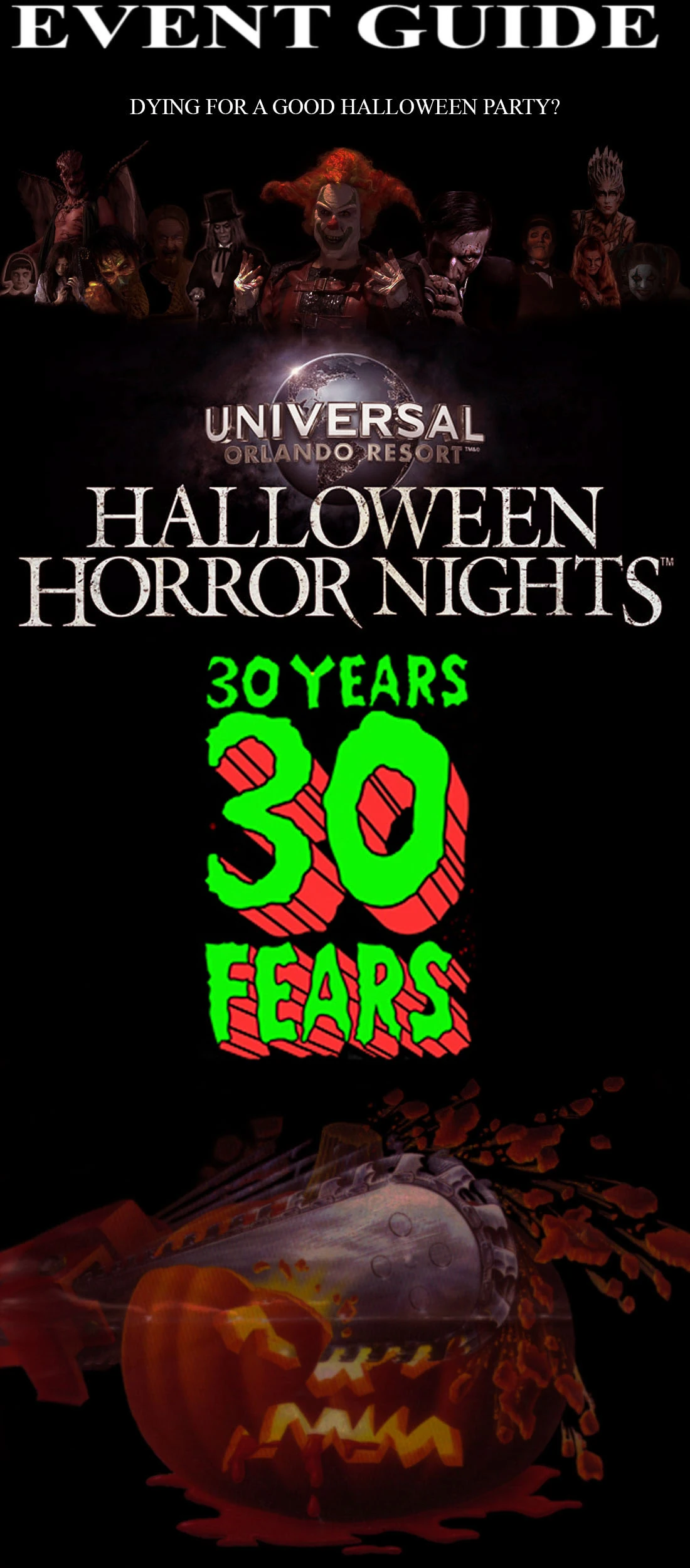 Halloween Horror Nights 30 Disney Parks Fanon Wiki Fandom