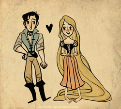 Tangled end credits style by andells-d37afbn