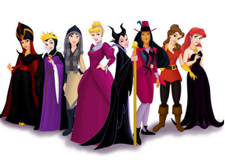 image disney princesses villains disney princess 16401408 450 331