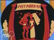 Hercules and Megara married