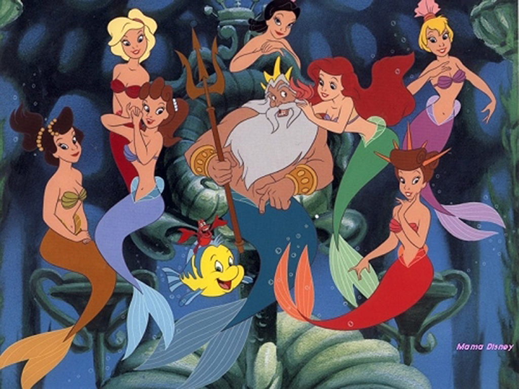 King Triton's Daughters Japanese Anime Wiki FANDOM powered by Wikia