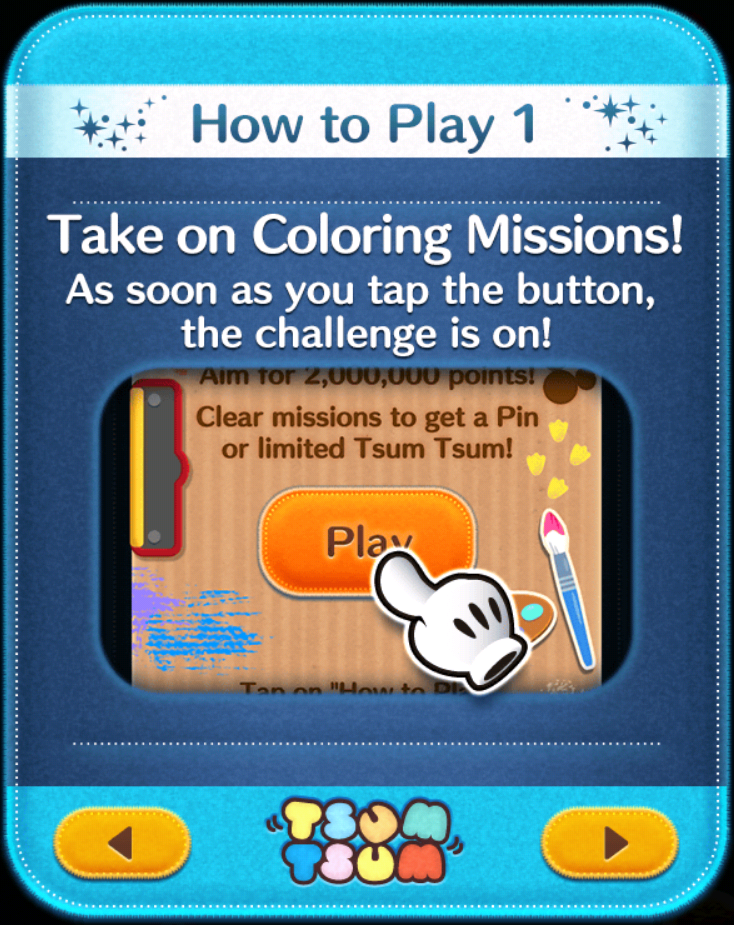 International Events Coloring Missions Disney Tsum Tsum