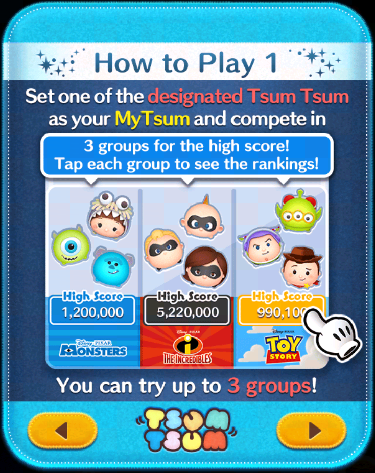 International Events Pixar Score Challenge Disney Tsum Tsum Wiki Fandom