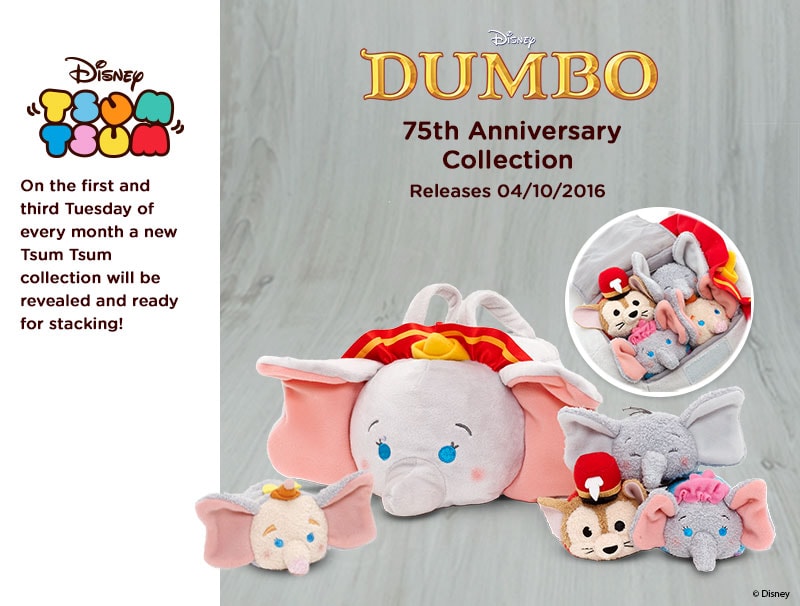 tsum tsum dumbo plush