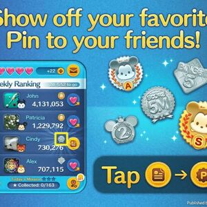 Pins Disney Tsum Tsum Wiki Fandom