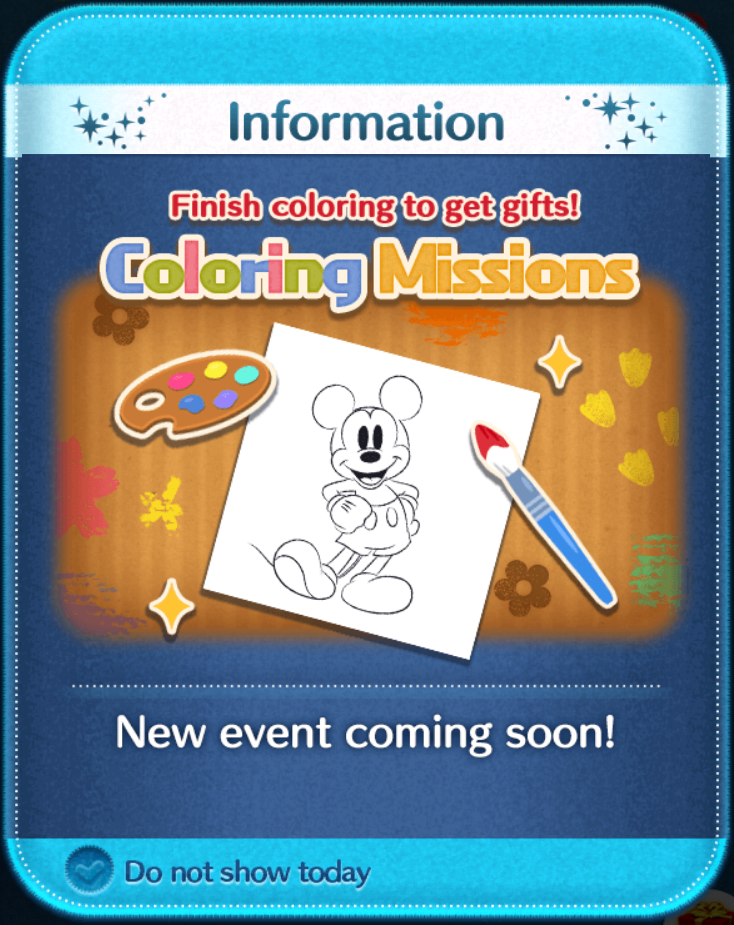 International Events Coloring Missions Disney Tsum Tsum