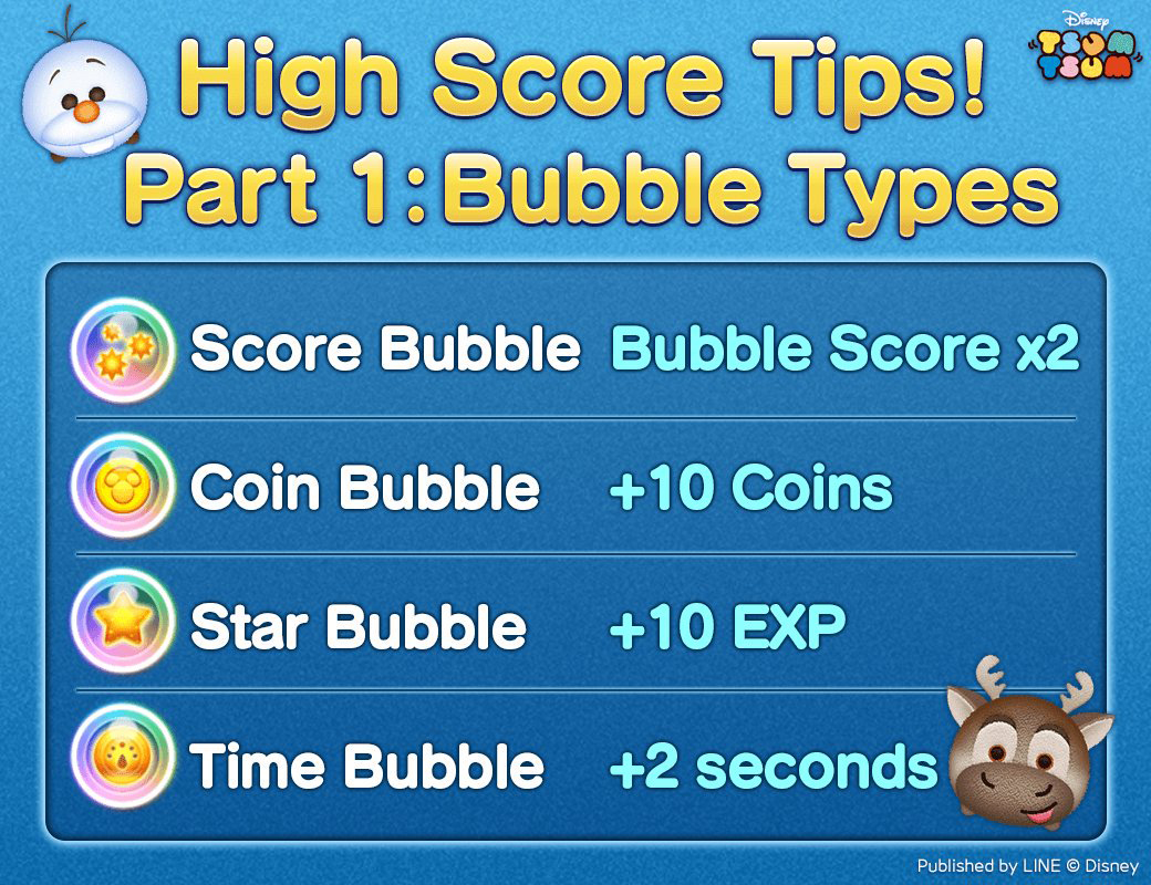 star bubble tsum tsum