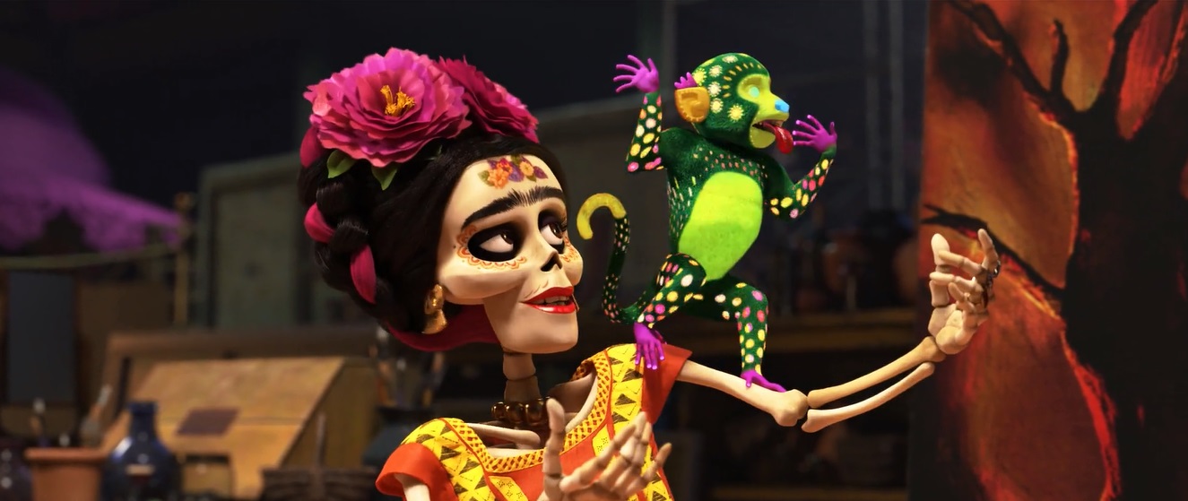 Imagen de Frida Kalho en la película COCO