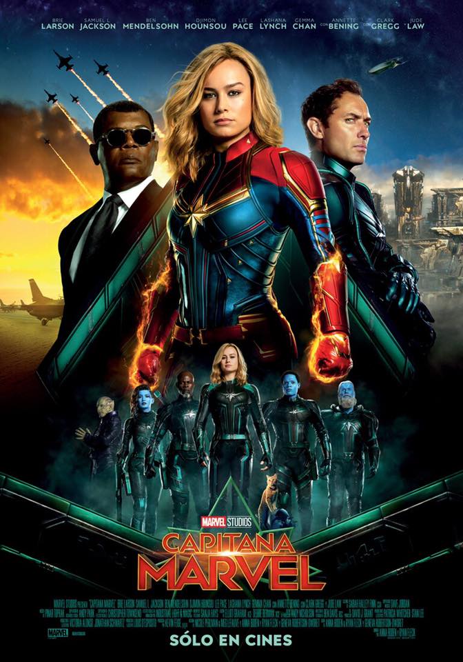 Resultado de imagen para captain marvel poster espaÃƒÆ’Ã‚Â±ol