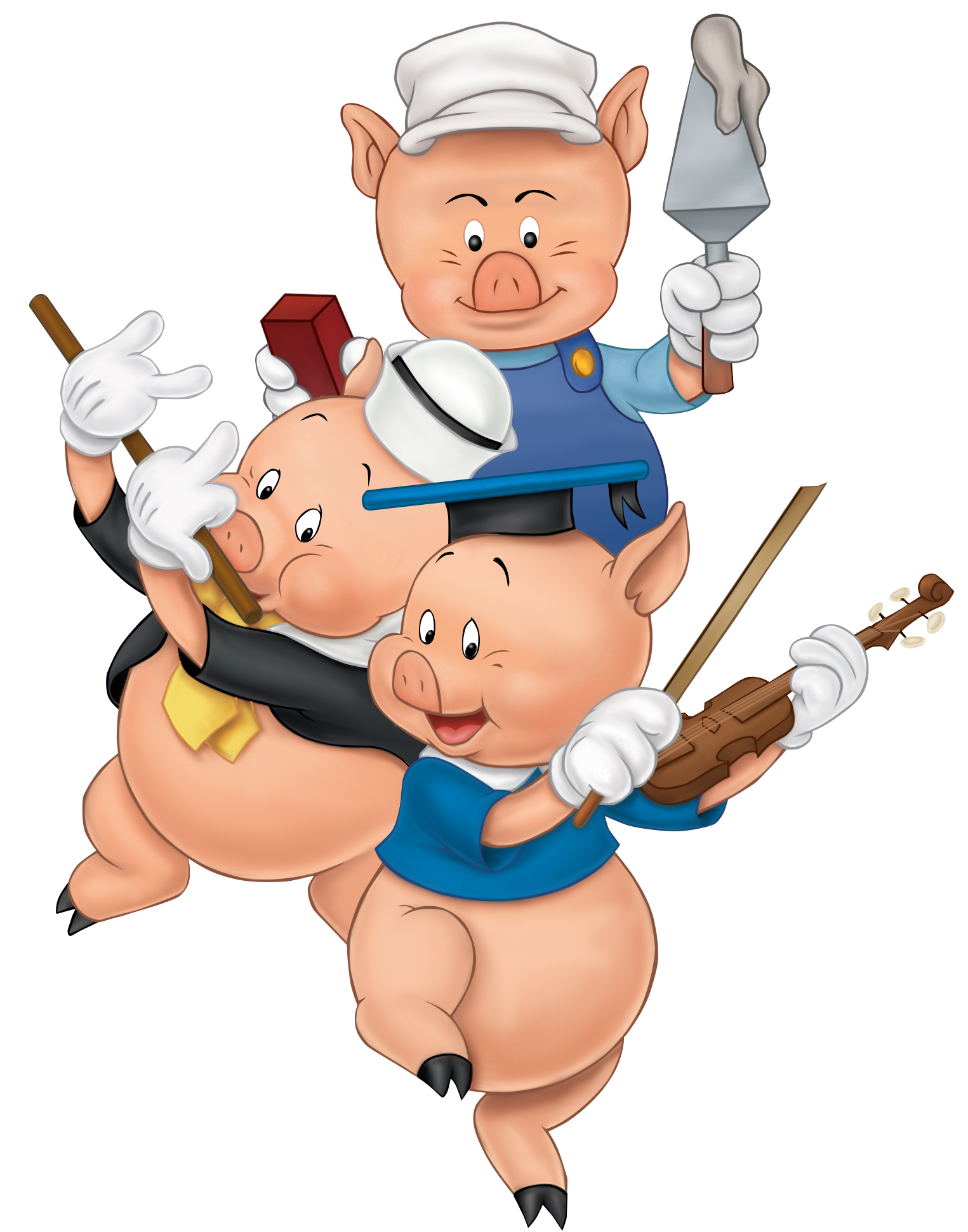 The Three Little Pigs (Personaje) Disney y Pixar Fandom The Three Little Pigs (Personaje) Disney y Pixar Fandom