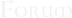Schriftzug Forum