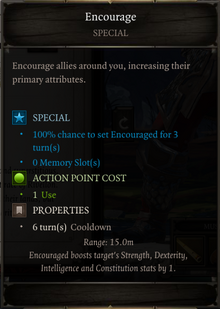 Encourage