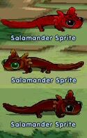 Sprites salamander sprites