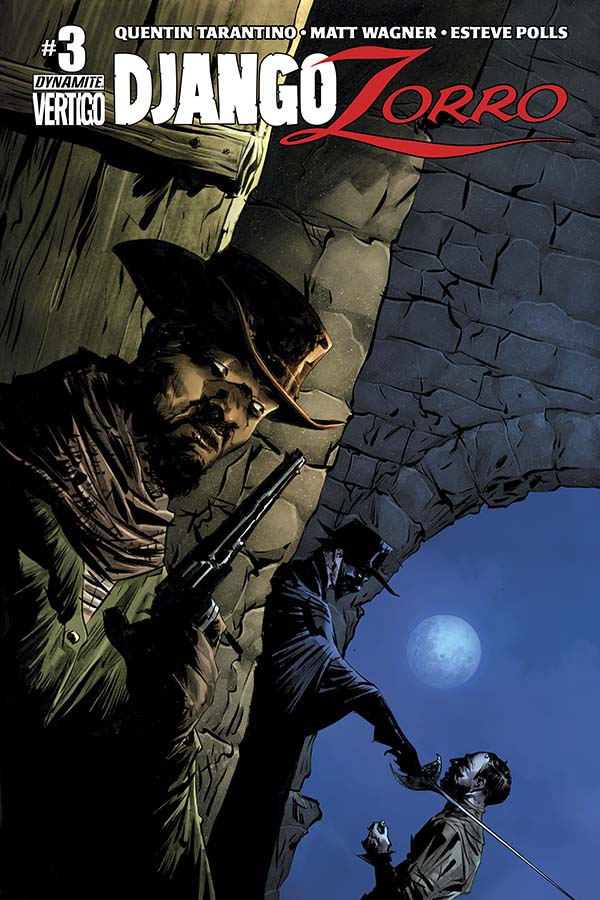 couverture tome 3 du comics Django / Zorro