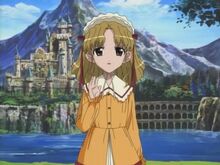 Episode 3 Misaki waves goodbye