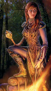 Half-Elf Cleric Female