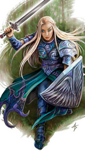 Eladrin Paladin Female