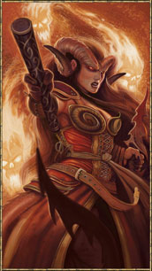 Tiefling Warlock Female