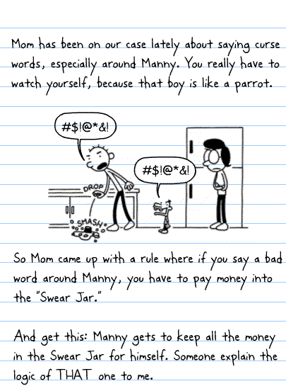 Swear Jar Diary Of A Wimpy Kid Wiki Fandom Powered By Wikia