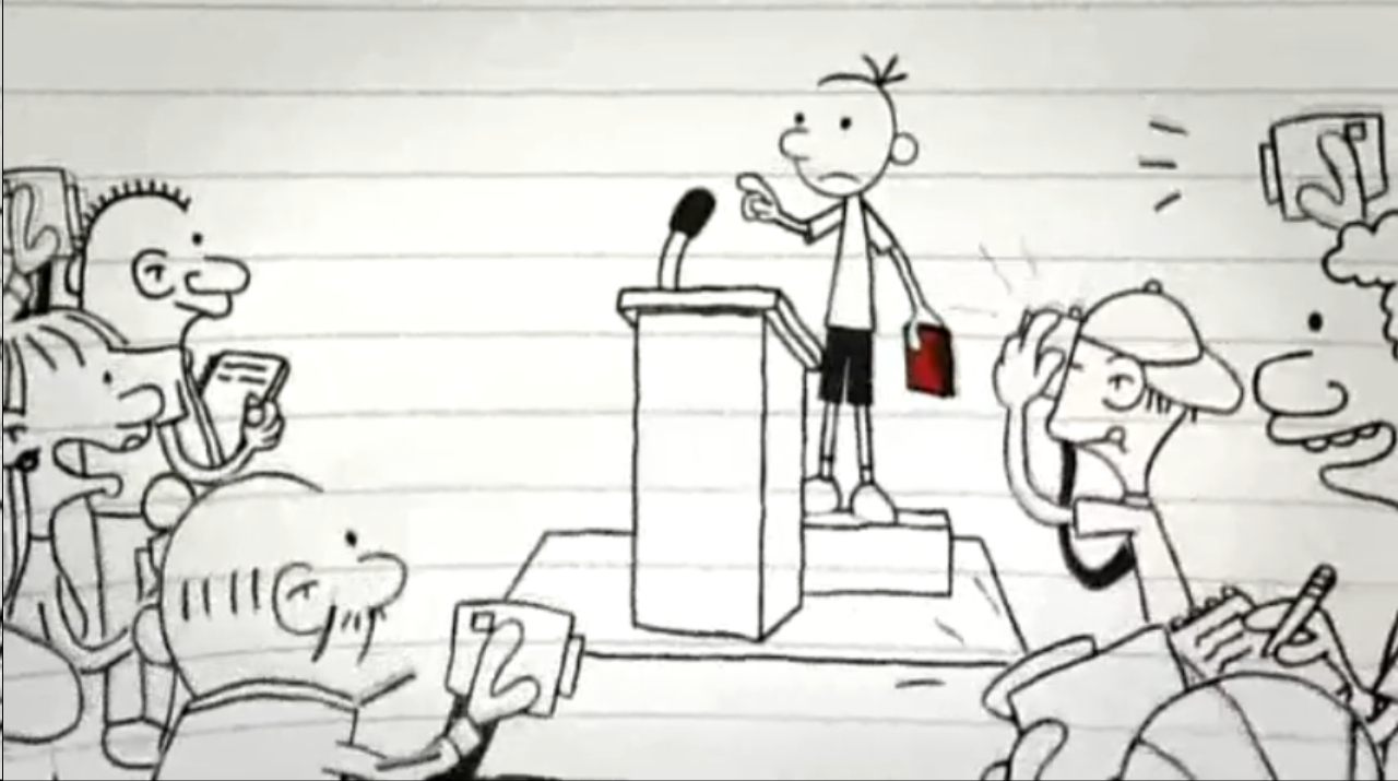 Diary of a Wimpy Kid Animation Scene