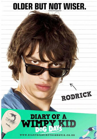 Rodrick Heffley Diary Of A Wimpy Kid Wiki Fandom