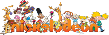 Nickelodeon-Logo-With-Characters
