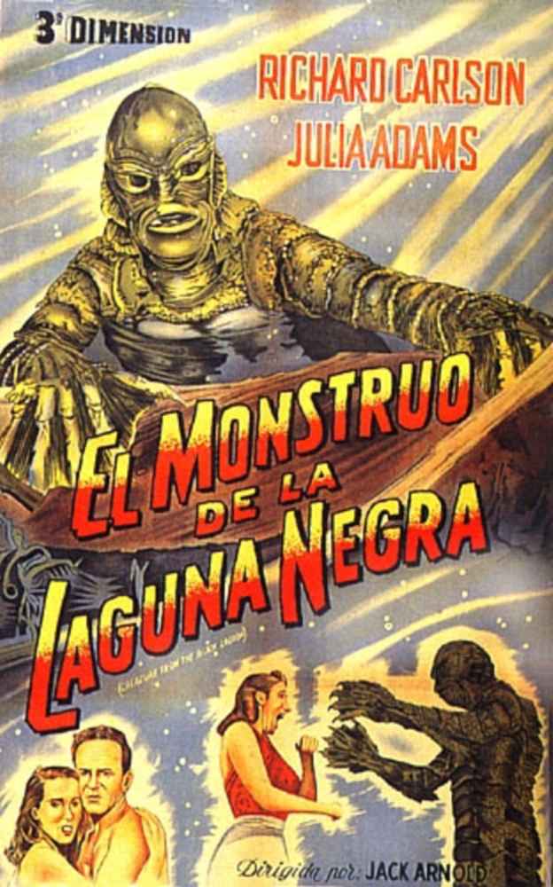 Resultado de imagen para "El monstruo de la laguna negra"