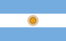 Bandera de Argentina