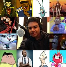 Ángel y algunos de sus personajes-0