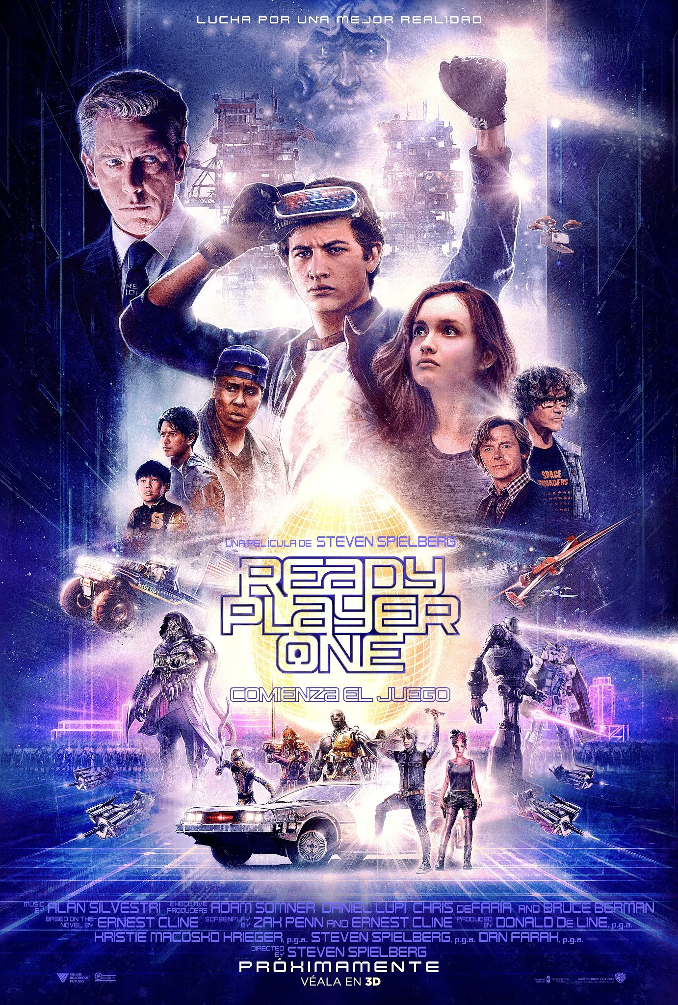 Resultado de imagen para ready player one poster latino
