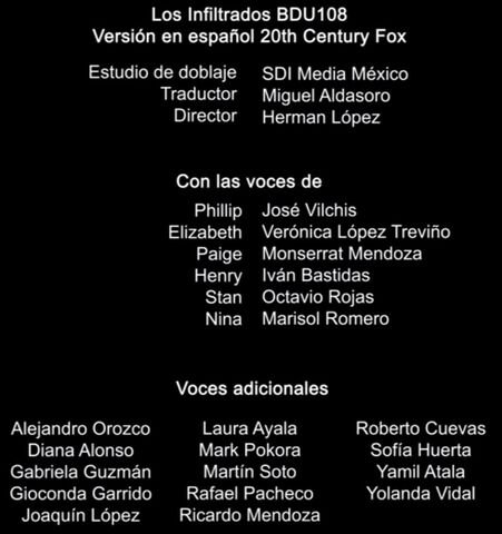 Archivo:Doblaje Latino de The Americans (1ª Temp. - Cap. 9).jpg