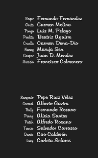 Creditos 101 dalmatas
