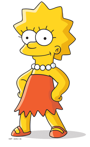 Resultado de imagen de los simpson lisa