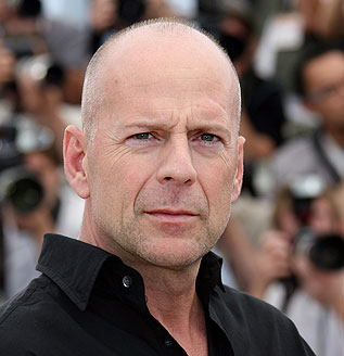 Bruce Willis Imágenes actores pelados famosos fotos hombres calvos graciosos