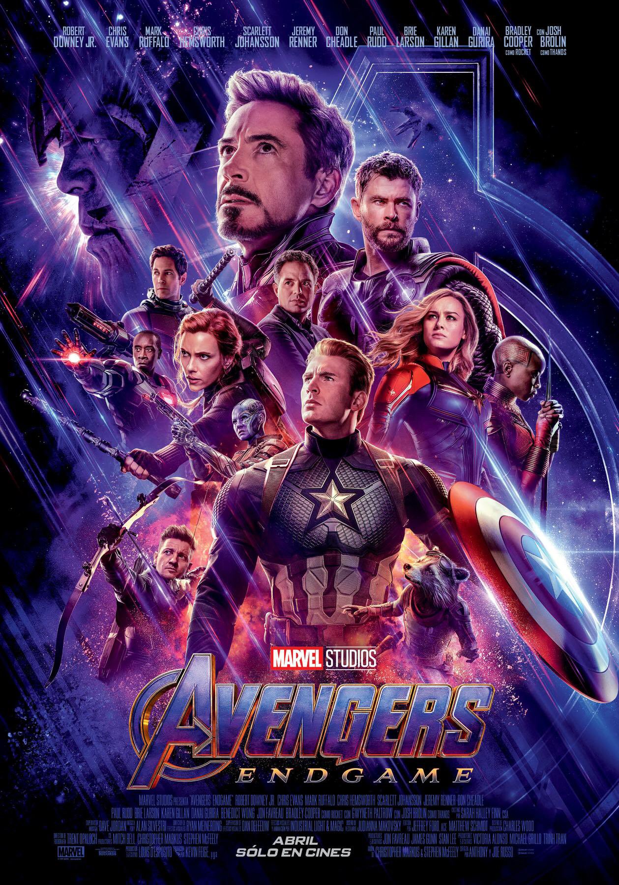 Affiche de Avengers : Endgame