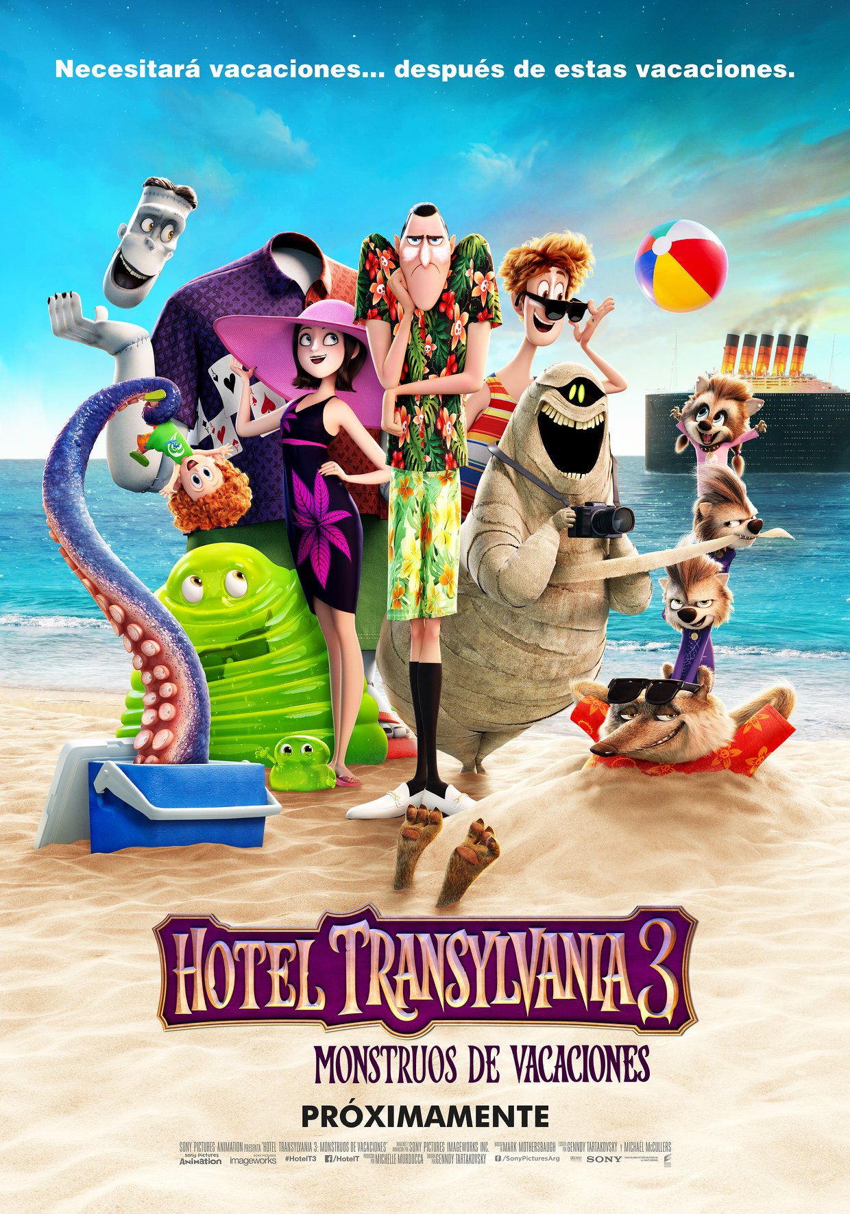 Resultado de imagen para hotel transylvania 3