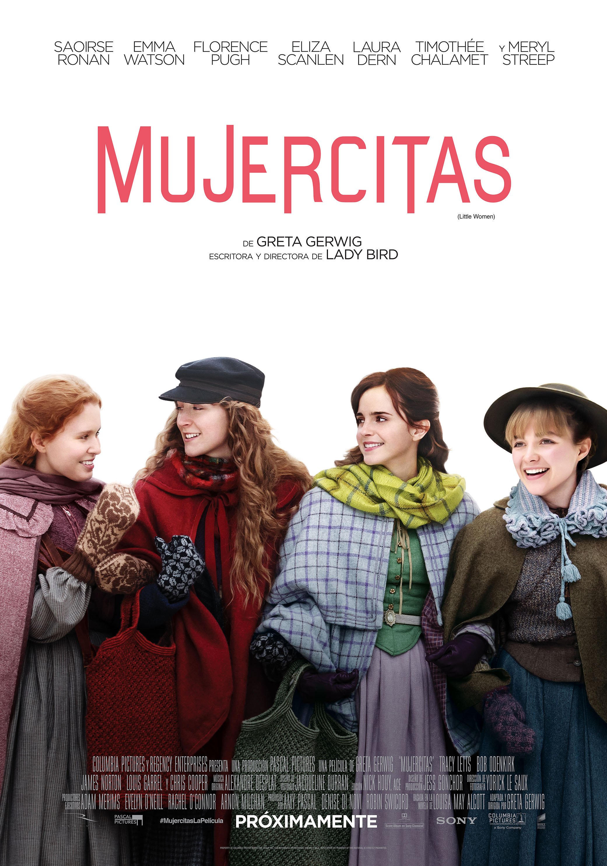 Resultado de imagen de MUJERCITAS, de Greta Gerwig (Little Woman, EEUU, 2019).